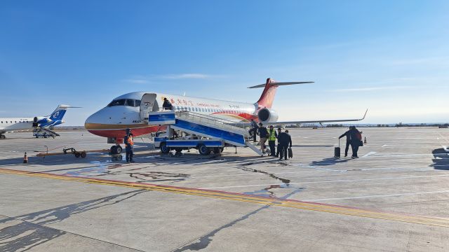 B-3386 — - I think it was Altay in Xinjiang. 2024-10-21.  I flew 2 segments on it.  No complaints.  