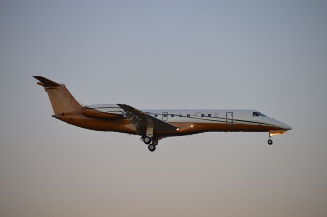 Embraer ERJ-135 (N356BZ) - Rare and unusual visitor to Provo. UJC56 on short final for 13 arriving from KBMI/BMI.