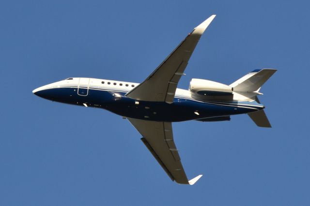 Dassault Falcon 2000 (N671PP) - LIVE OAK BANKING CO departing runway 17 at KILM - 4/27/21