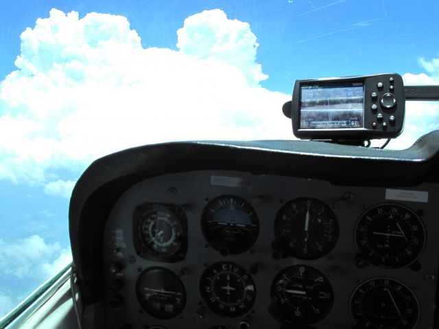 Cessna Centurion (ZS-AVB) - At FL150 en route to Chitwa Chitwa, South Africa.