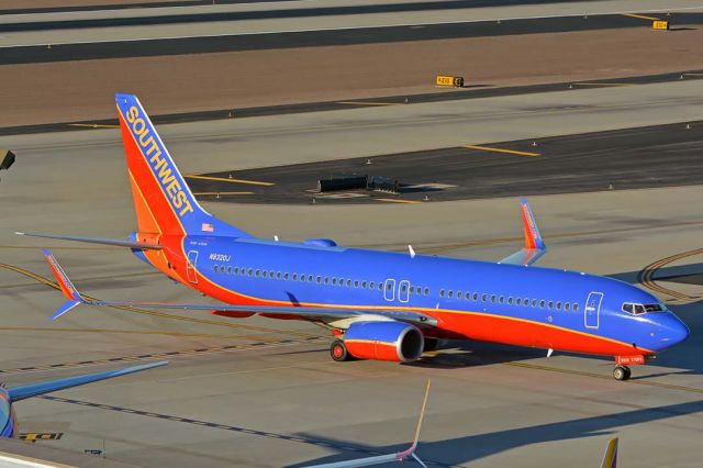 Boeing 737-800 (N8320J) - Southwest Boeing 737-8H4(W) N8320J at Phoenix Sky Harbor on August 26, 2018.