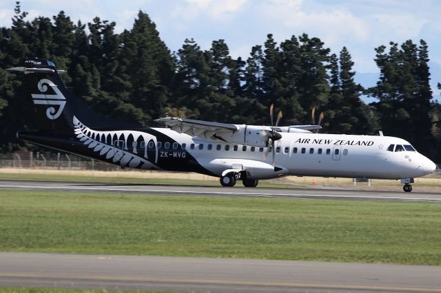 ATR ATR-72 (ZK-MVG) - on 31 March 2018