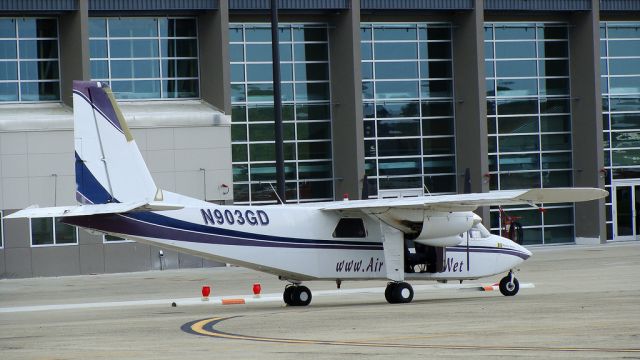 N903GD — - Air Flamenco - N903GD Britten-Norman BN-2A-8 Islander  Jose Aponte de la Torre Airport (TJRV) April 19, 2009 Puerto Rico  Photo by Tomas Del Coro