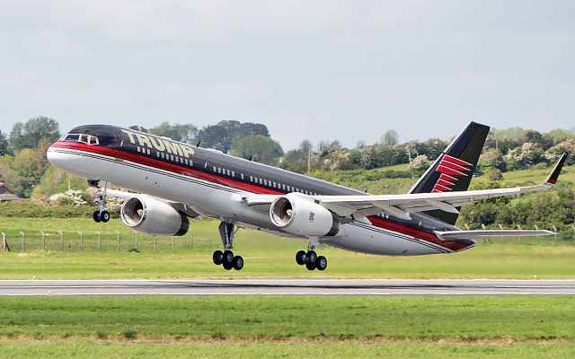 Boeing 757-200 (N757AF) - djt operations (trump) b757-2j4er n757af dep shannon for la guardia 19/5/19.