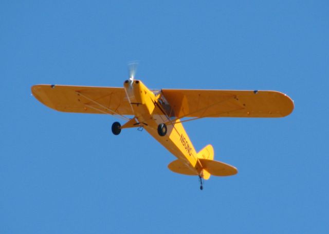 Piper L-21 Super Cub (N60NG) - Just took off from 32 at the Downtown Shreveport airport.