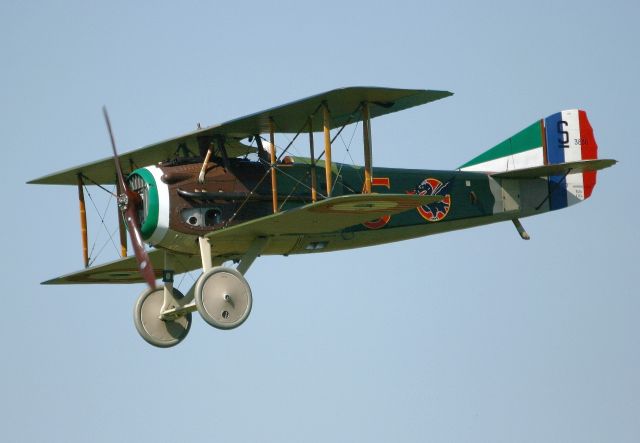 F-AZFP — - Spad XIII C1, Memorial Flight Association, La Ferté-Alais Airfield (LFFQ) Air Show (Le Temps Des Hélices) in may 2012