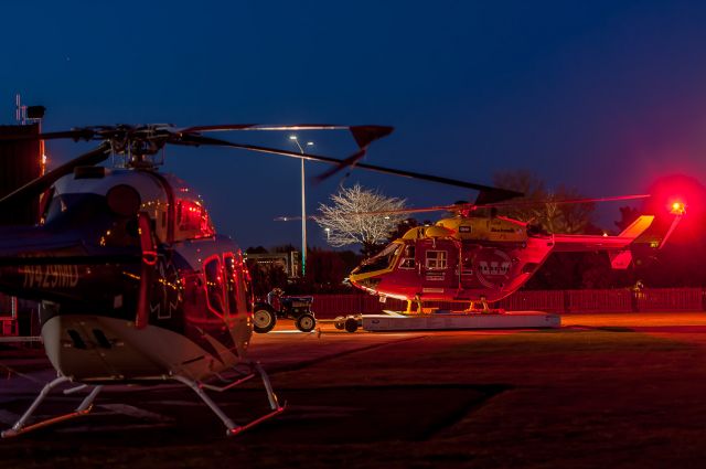 ZK-HJC — - At Garden City Helicopters tonight, just after sunset. Westpac Rescue chopper HJC, off again after gassing up the tank, this time into the black of night, with that massive bright red strobe light lighting up the night sky...