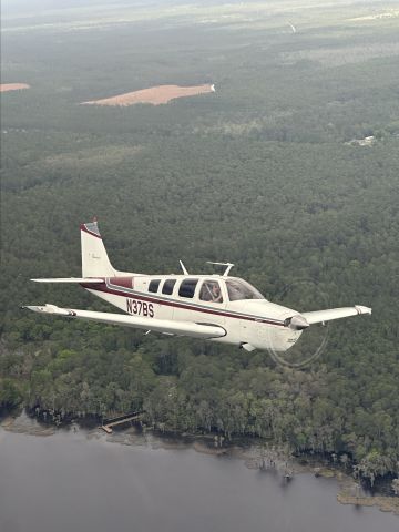 Beechcraft Bonanza (36) (N37BS) - Formation flight