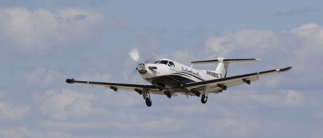 Pilatus PC-12 (N409BG) - On flightline