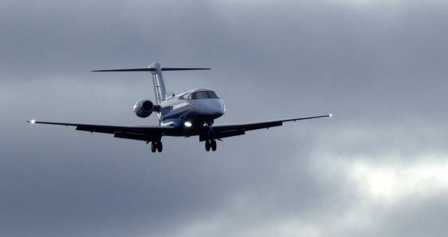 Pilatus PC-24 (N126AF) - On short final is this 2008 Pilatus PC-24 in the Autumn of 2023.