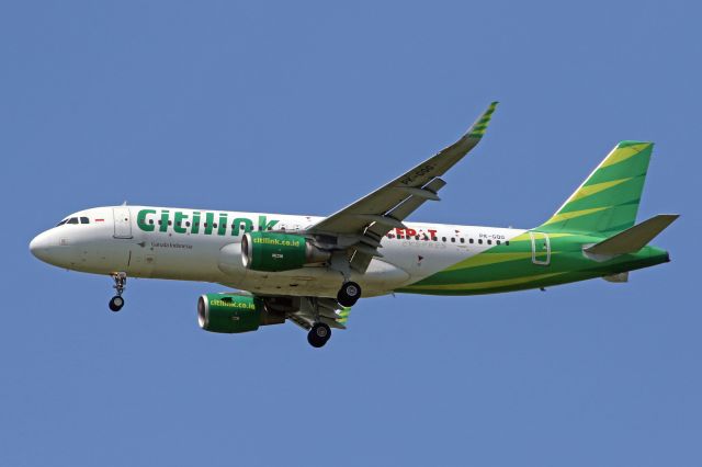 Airbus A320 (PK-GQG) - Sticker "Sicepat Ekspress"