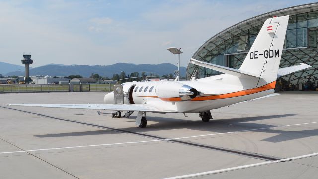 Cessna Citation V (OE-GDM) - Cessna 560 Citation Encore+, The Flying Bulls, Hangar-8, Salzburg (SZG/LOWS), Sep 5, 2024