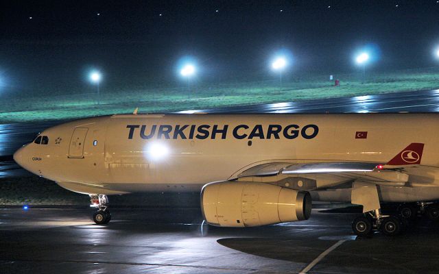 Airbus A330-200 (TC-JOV) - turkish cargo a330-243f tc-jov dep shannon for jfk 24/12/18.