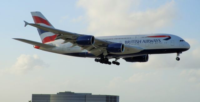 Airbus A380-800 (G-XLEE) - The "Gentle Giant"Arriving From London,Heathrow(EGLL)