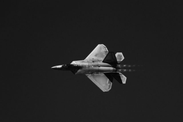 Lockheed F-22 Raptor — - F-22 Saturday performance Cleveland Air show