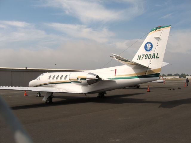 Cessna Citation II (N790AL) - Parked at Santa Ana