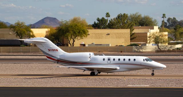 Cessna Citation X (N119RM) - Spotted at KSDL on January 22, 2021