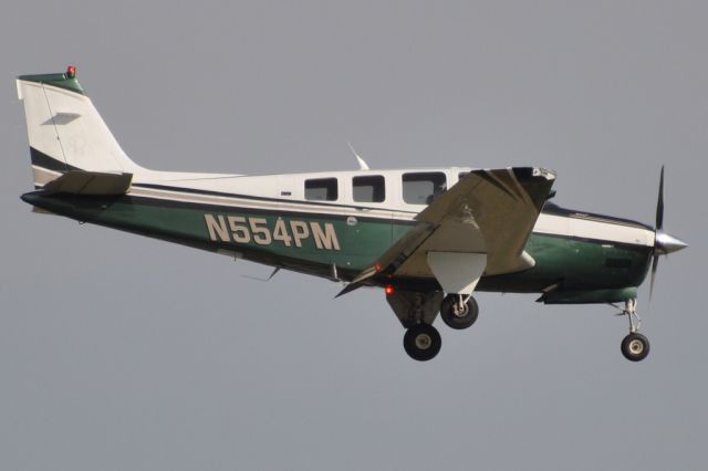 Beechcraft Bonanza (36) (N554PM) - Short final 