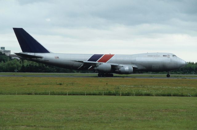 Boeing 747-200 (N638FE) - Departure at Narita Intl Airport Rwy16 on 1991/07