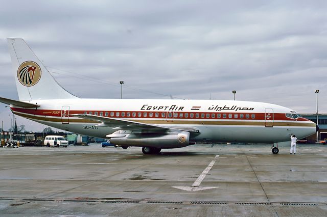 SU-AYI — - EGYPTAIR - BOEING 737-266/ADV - REG : SU-AYI (CN 21192/451)  12/4/1976