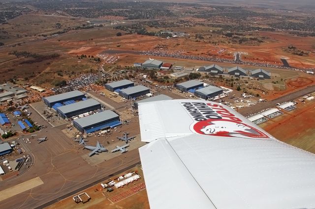 PACIFIC AEROSPACE 750XL (ZS-MIZ) - P 750 Xstol over AFB Waterkloof