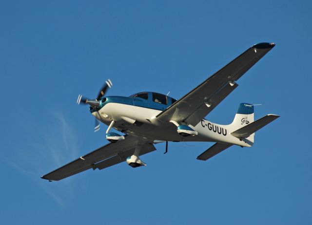 Cirrus SR-22 (C-GUUU) - 2007 Cirrus SR22 G3 (2654) on final approach at CYPQ on December 8, 2020