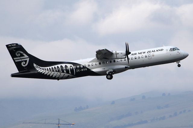 ATR ATR-72 (ZK-MVN) - ON 9 JULY 2017