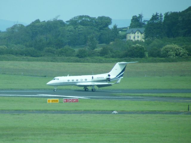 Gulfstream American Gulfstream 2 (N540EA) - N540EA ARR SHANNON 14-06-2011