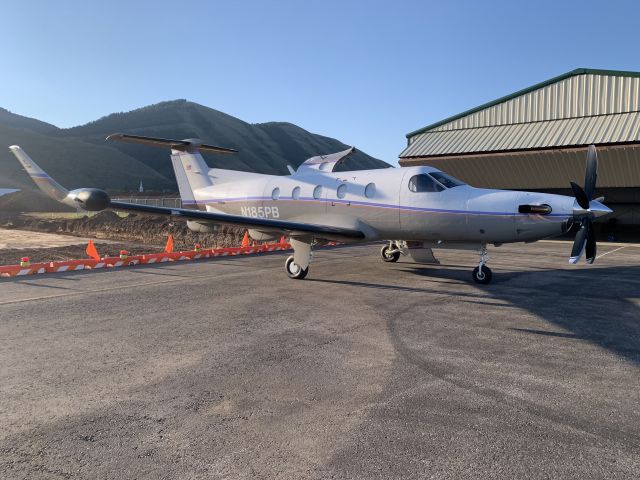 Pilatus PC-12 (N185PB) - Launch for Tennessee 