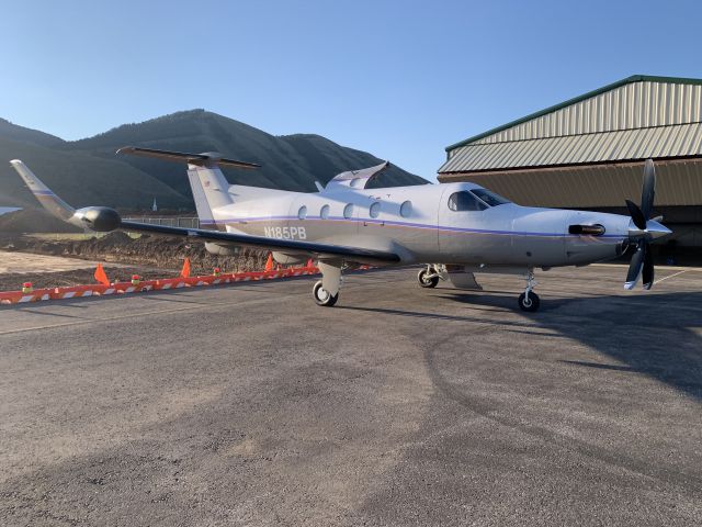 Pilatus PC-12 (N185PB) - Launch for Tennessee 