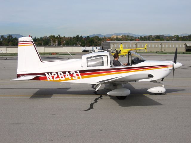 Grumman AA-5 Tiger (N28431) - Taxiing at Fullerton