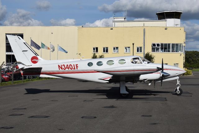 Cessna 340 (N340JF) - Weston Airport, Dublin 19th September 2017