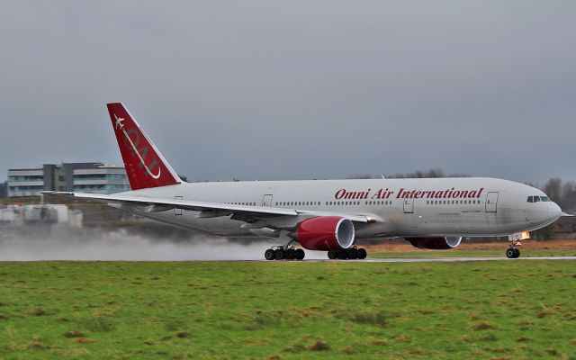 Boeing 777-200 (N927AX) - omni b777-2er n927ax dep shannon 9/1/16.