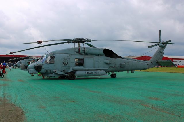 HSM40 — - US Navy Seahawk sitting at the Dayton Airshow.