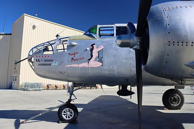 North American TB-25 Mitchell (N9856C) - At Palm Springs Air Museum