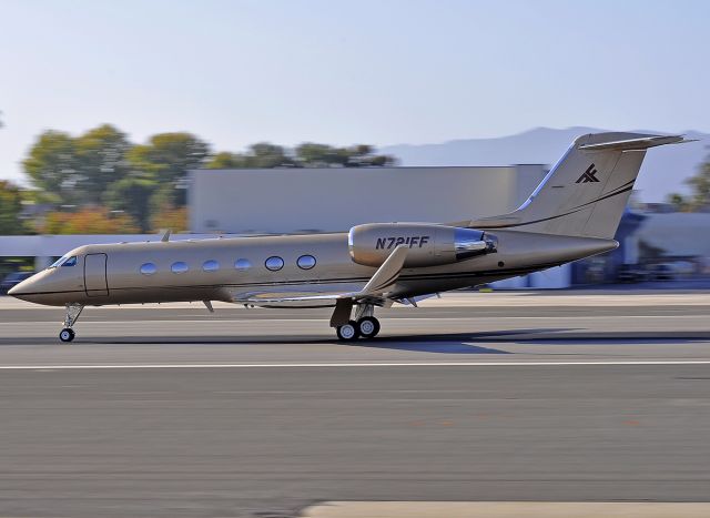 Gulfstream Aerospace Gulfstream IV (N721FF) - Photo taken on October 1, 2014.