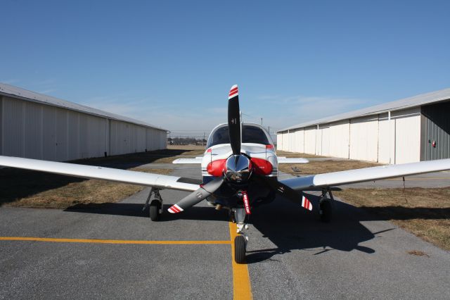 Piper Cherokee (N11CW) - Taken 2/19/2017 at the Lancaster, PA airport (KLNS) the day after installing a new McCauley three blade prop.