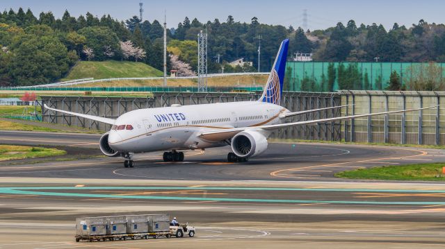 Boeing 787-9 Dreamliner (N19951) - ユナイテッド航空 (United Airlines) / Boeing 787-9br /Apr.09.2016 Narita International Airport [NRT/RJAA] JAPAN