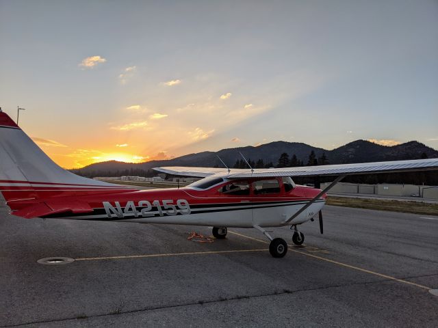 Cessna Skylane (N42159) - At the tie down at L35