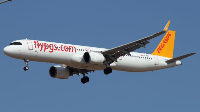 Airbus A321 (TC-RBV) - 23/09/2023:br /Flight SAW > TLV final to rwy21.