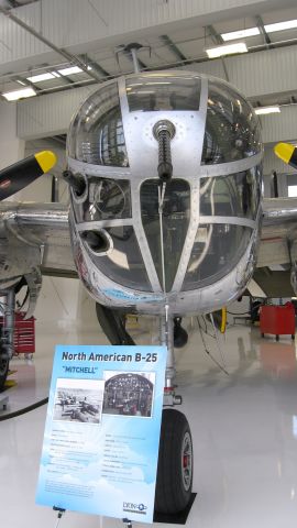 North American TB-25 Mitchell (N25GL) - B-25 Mitchell bomber on display at new Lyon Air Museum