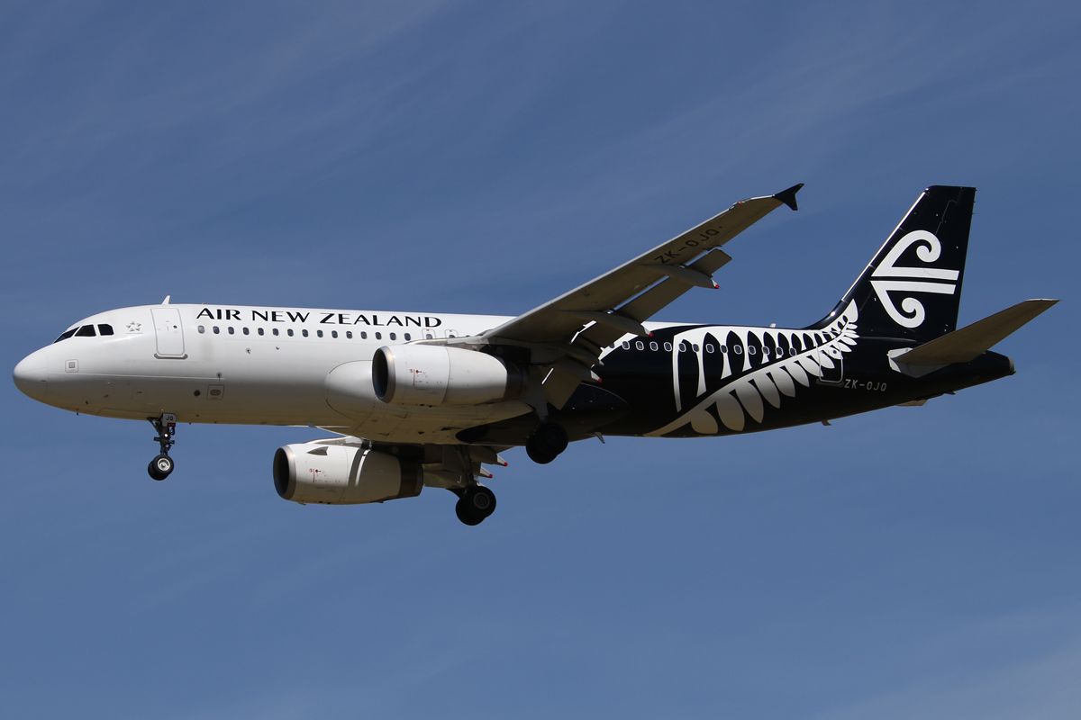 Airbus A320 (ZK-OJQ) - on 28 Jan 2017