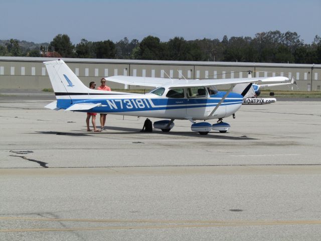 Cessna Skyhawk (N73181) - On the ramp