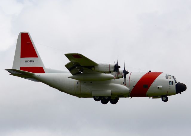 Lockheed C-130 Hercules (N436NA) - At Shreveport Regional. I guess the Coast Guard was finished with this C-130 and now it belongs to NASA. It must be doing some kind of test because it comes and goes several times. Look at its last flight and see that it was a 5 hour flight around the perimeter of the state of Louisiana.   a rel=nofollow href=http://flightaware.com/live/flight/NASA436/history/20160819/1310Z/KSHV/KSHVhttp://flightaware.com/live/flight/NASA436/history/20160819/1310Z/KSHV/KSHV/a