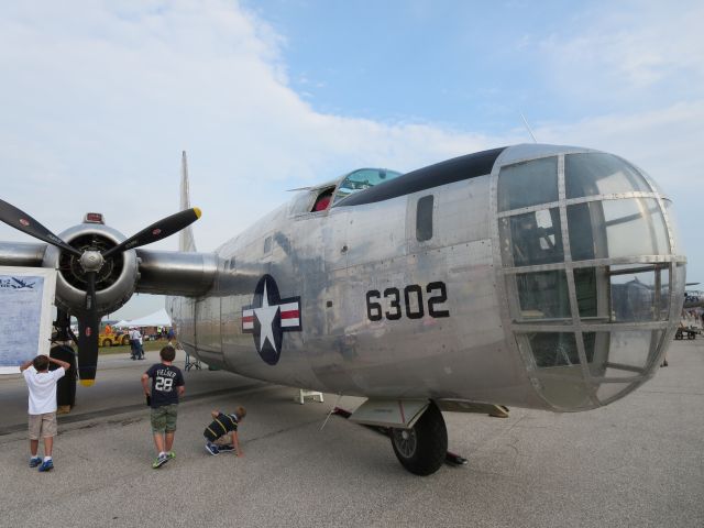 Consolidated B-24 Liberator (N2871G) - Consolidates Vultee PB4Y-2 Privateer @ Thunder Over Michigan 2015