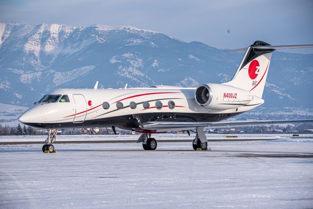 Gulfstream Aerospace Gulfstream IV (N400JZ) - Nice GIV seen here at BZN