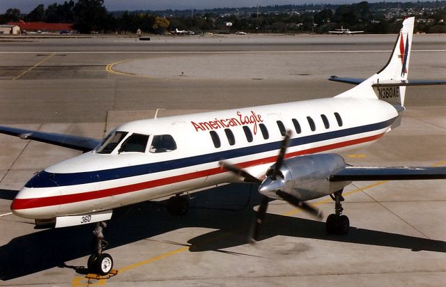 Fairchild Dornier SA-227DC Metro (N360AE) - KMRY - nice pace to photograph before the idiots built the glass wall on the OBS deck. I rarely went back after that stupid POS was built.