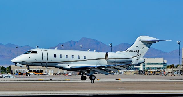 Bombardier Challenger 300 (N463GR) - N463GR 2011 BOMBARDIER  BD-100-1A10 Challenger 300  s/n 20316 - Las Vegas - McCarran International (LAS / KLAS)br /USA - Nevada, March 16, 2016br /Photo: Tomás Del Coro