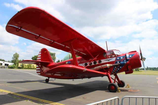 Antonov An-2 (D-FKMB) - Essen-Mülheim airport, June 2017