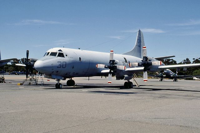QA030 — - USA NAVY - LOCKHEED P-3C ORION - REG : QA-030 - EDINBURGH ADELAIDE SA. AUSTRALIA - YPED (7/11/1992)